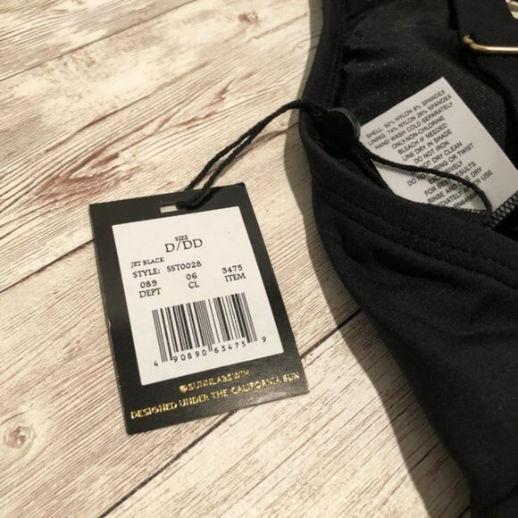 Sunn Lab Swim Top Black - Picture 3 of 3